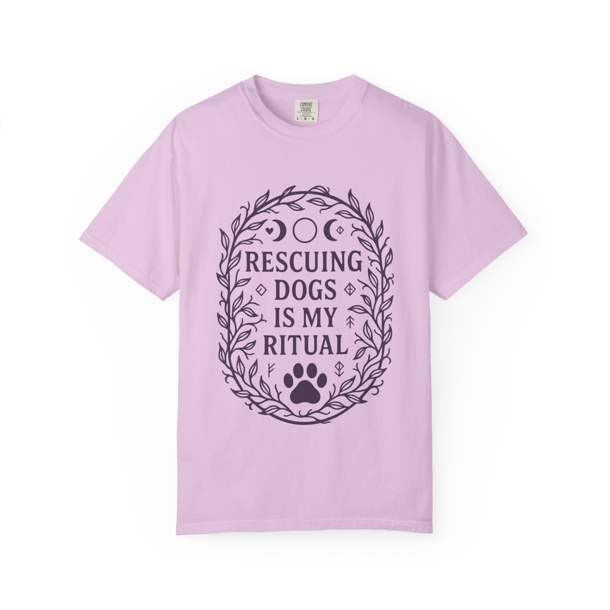 Rescuing Dogs Is My Ritual T-Shirt