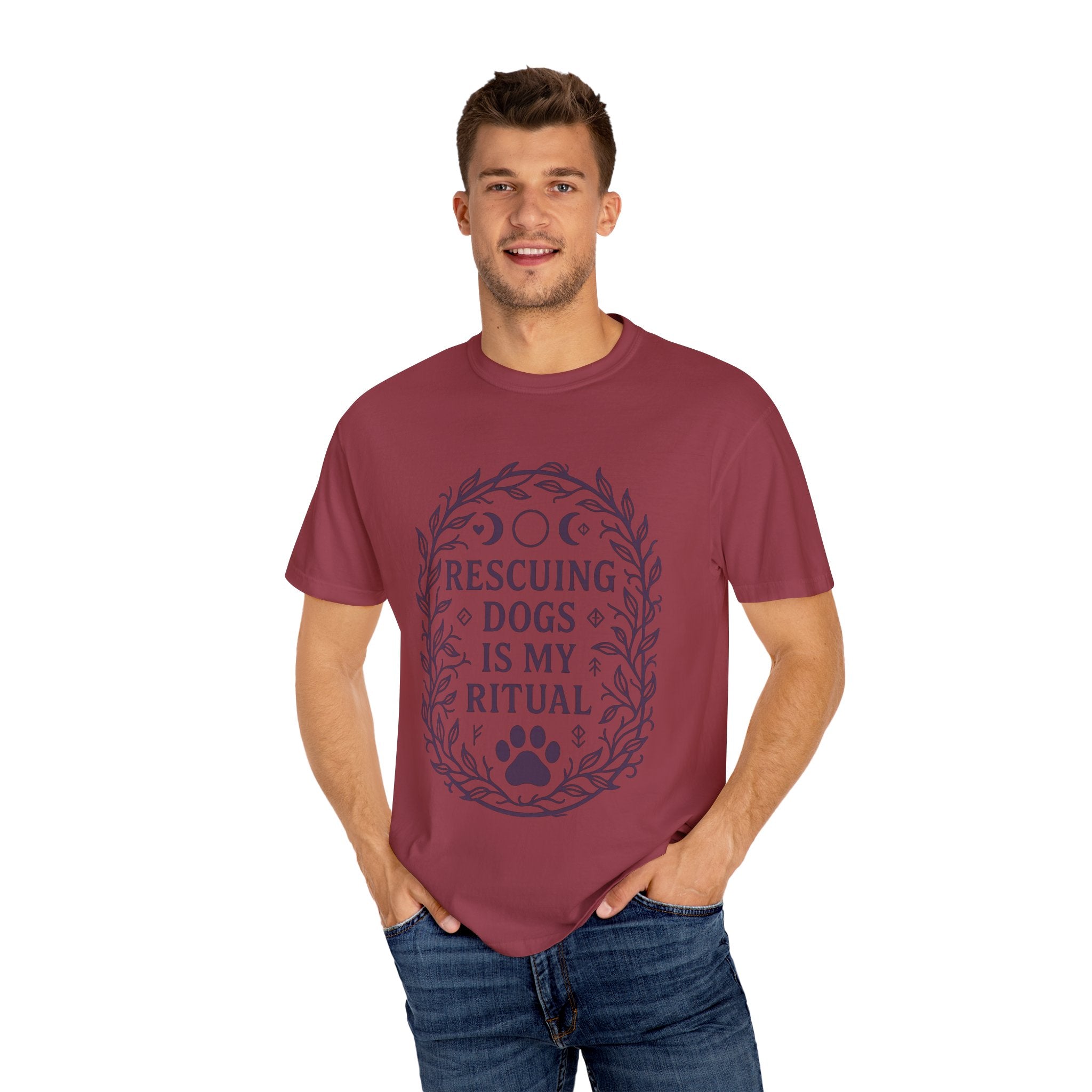Rescuing Dogs Is My Ritual T-Shirt