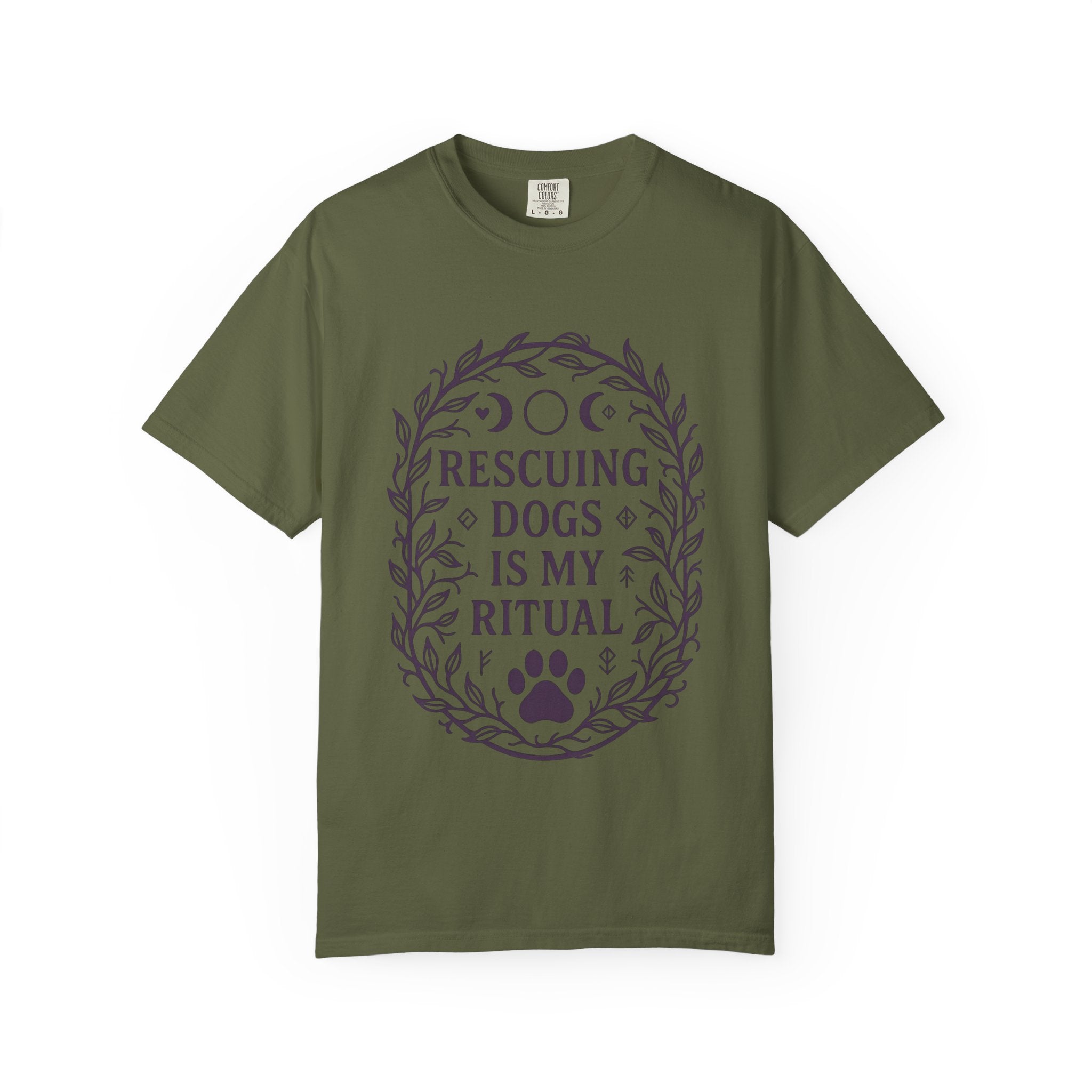 Rescuing Dogs Is My Ritual T-Shirt