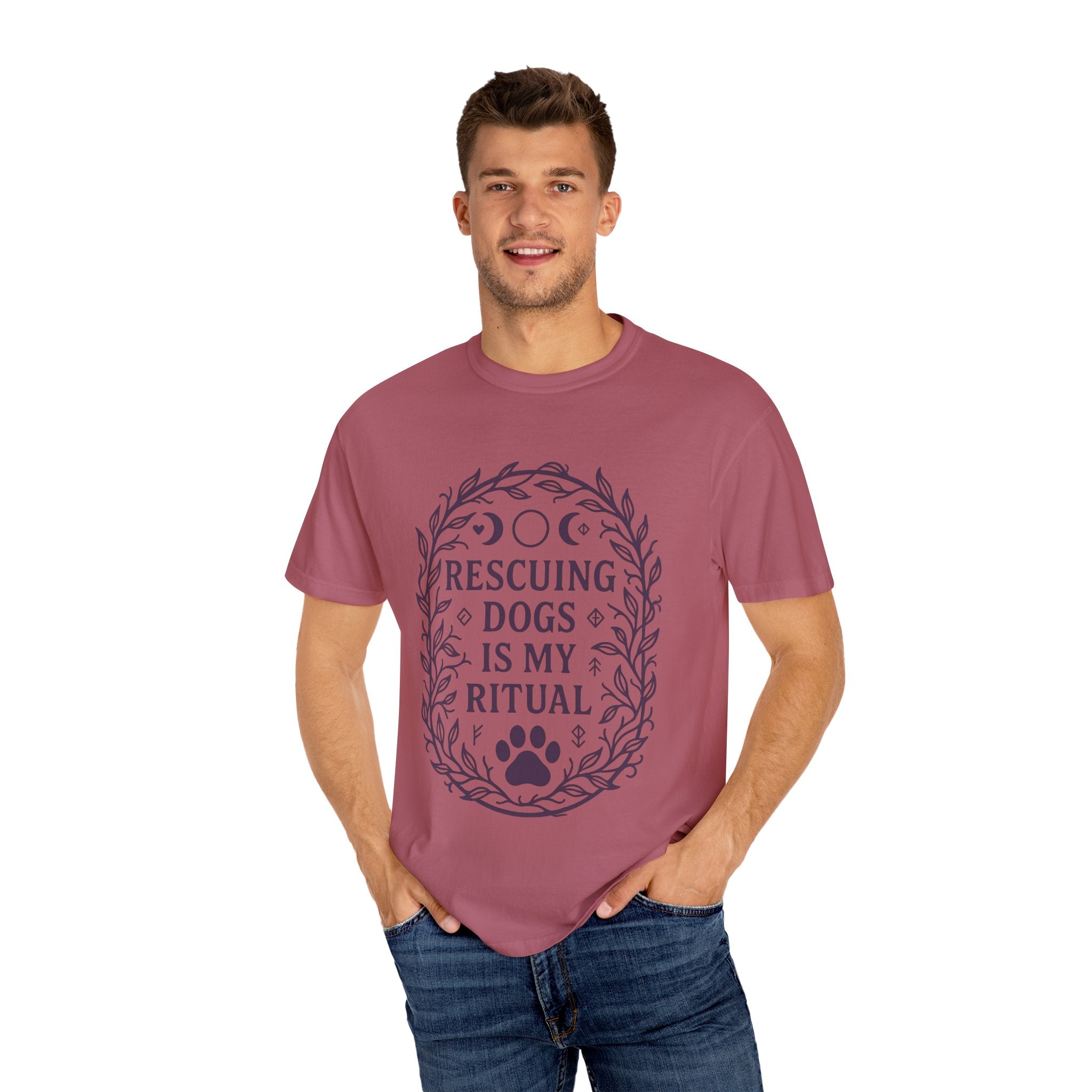 Rescuing Dogs Is My Ritual T-Shirt