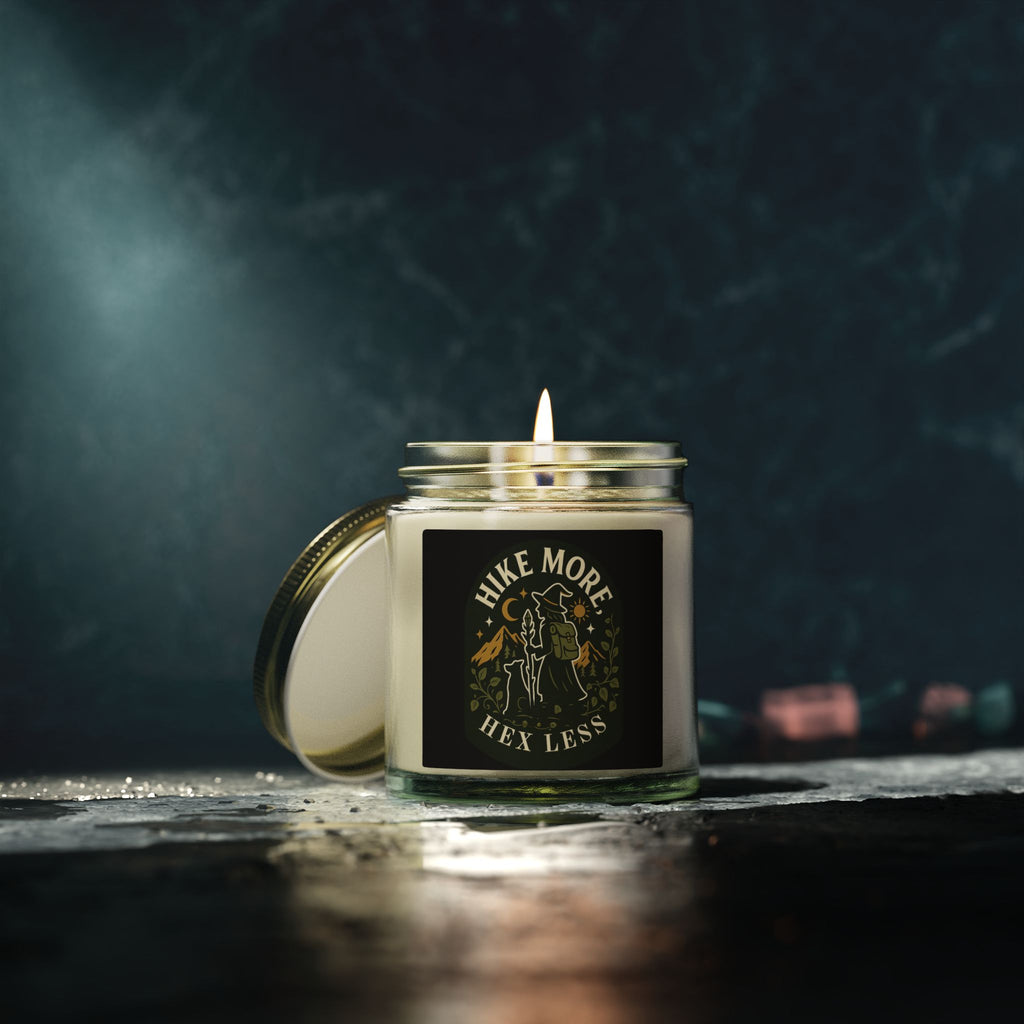 Hike More, Hex Less — Hand-Poured Candle