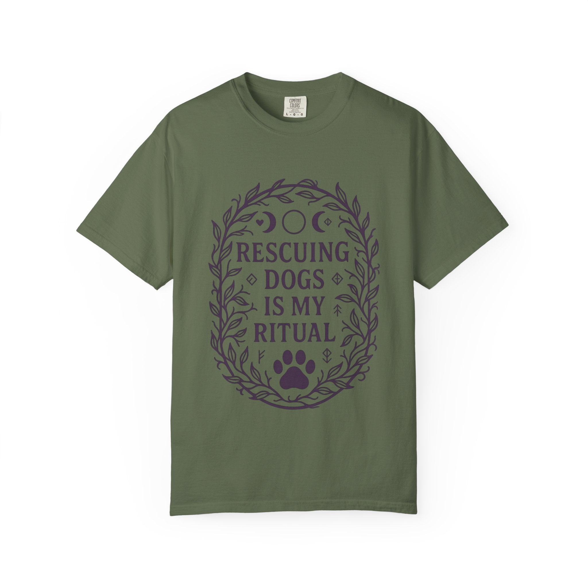 Rescuing Dogs Is My Ritual T-Shirt