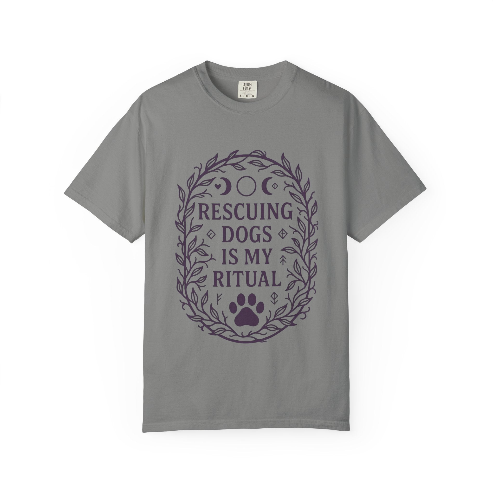 Rescuing Dogs Is My Ritual T-Shirt