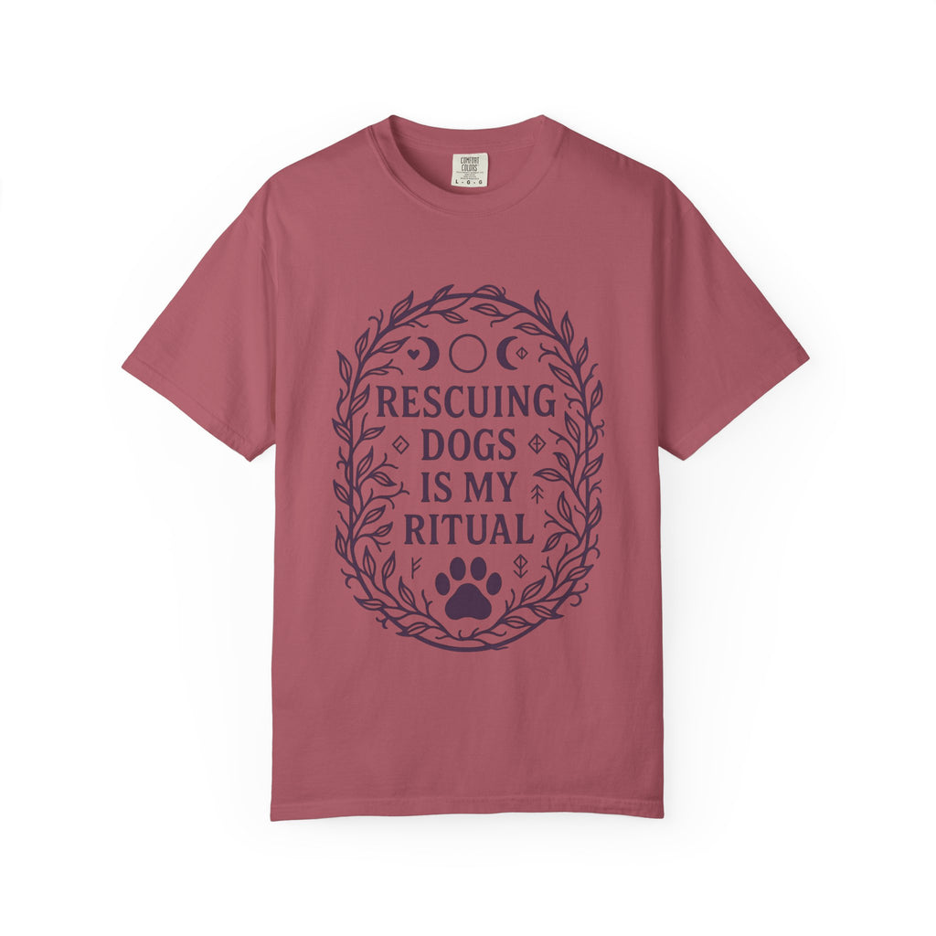 Rescuing Dogs Is My Ritual T-Shirt