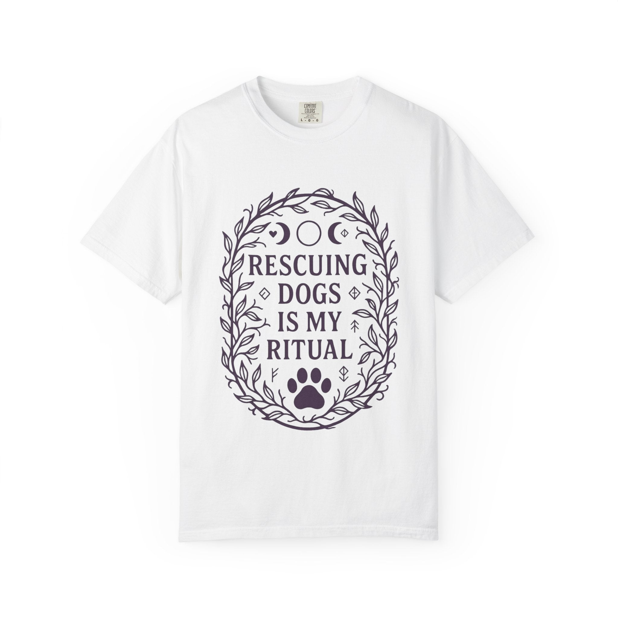 Rescuing Dogs Is My Ritual T-Shirt