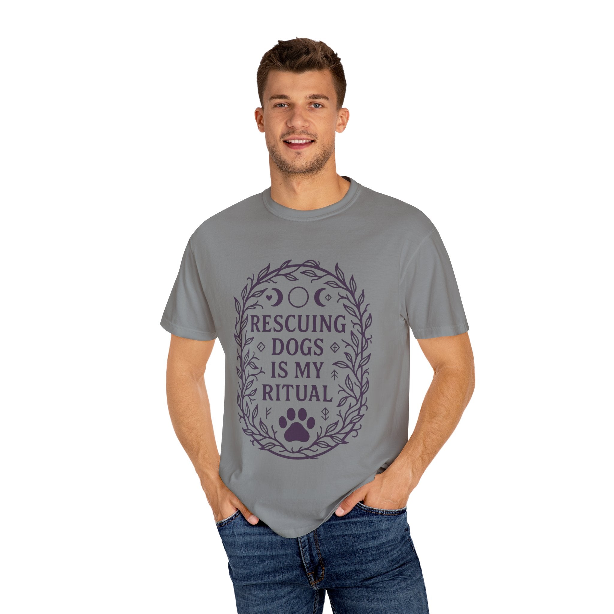 Rescuing Dogs Is My Ritual T-Shirt