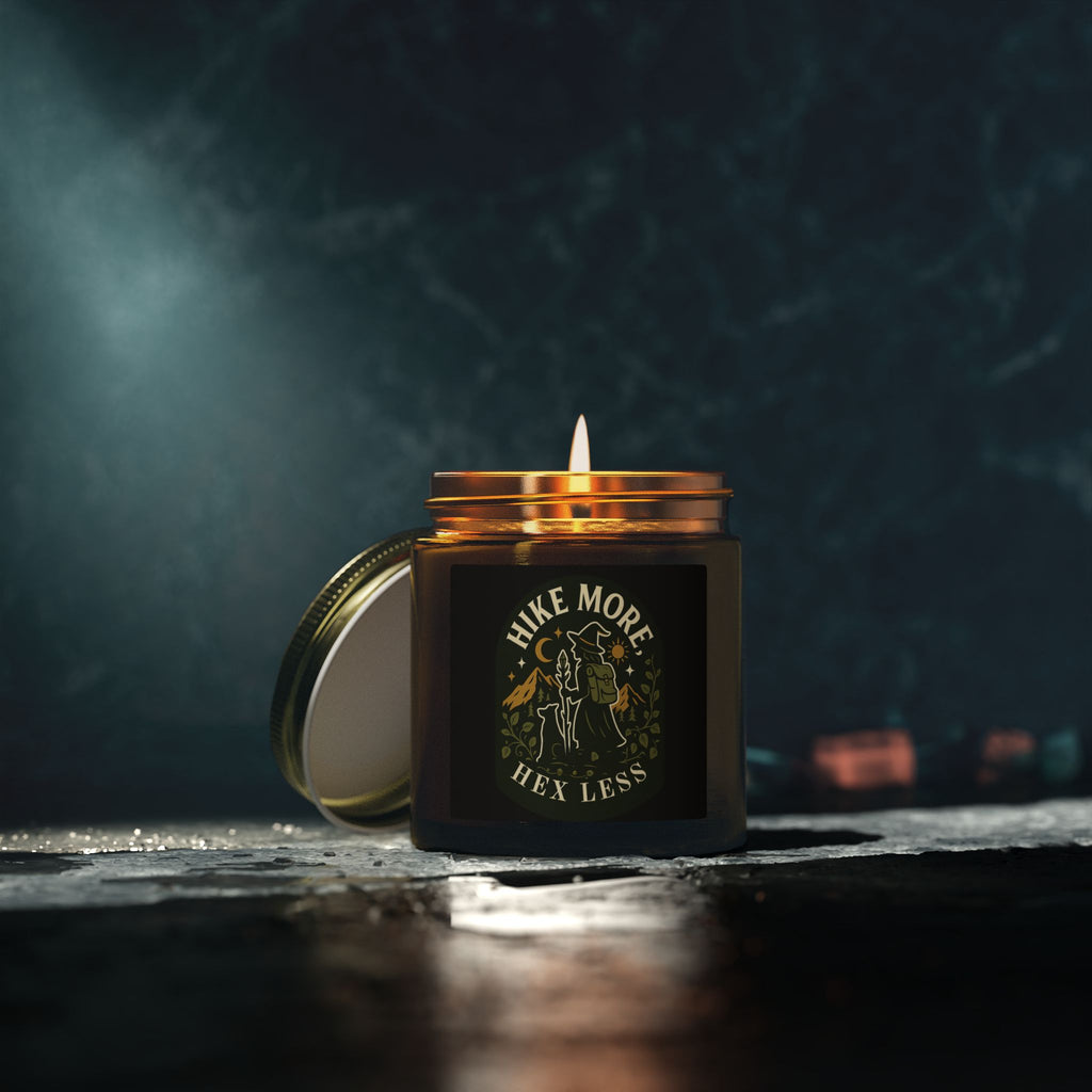 Hike More, Hex Less — Hand-Poured Candle