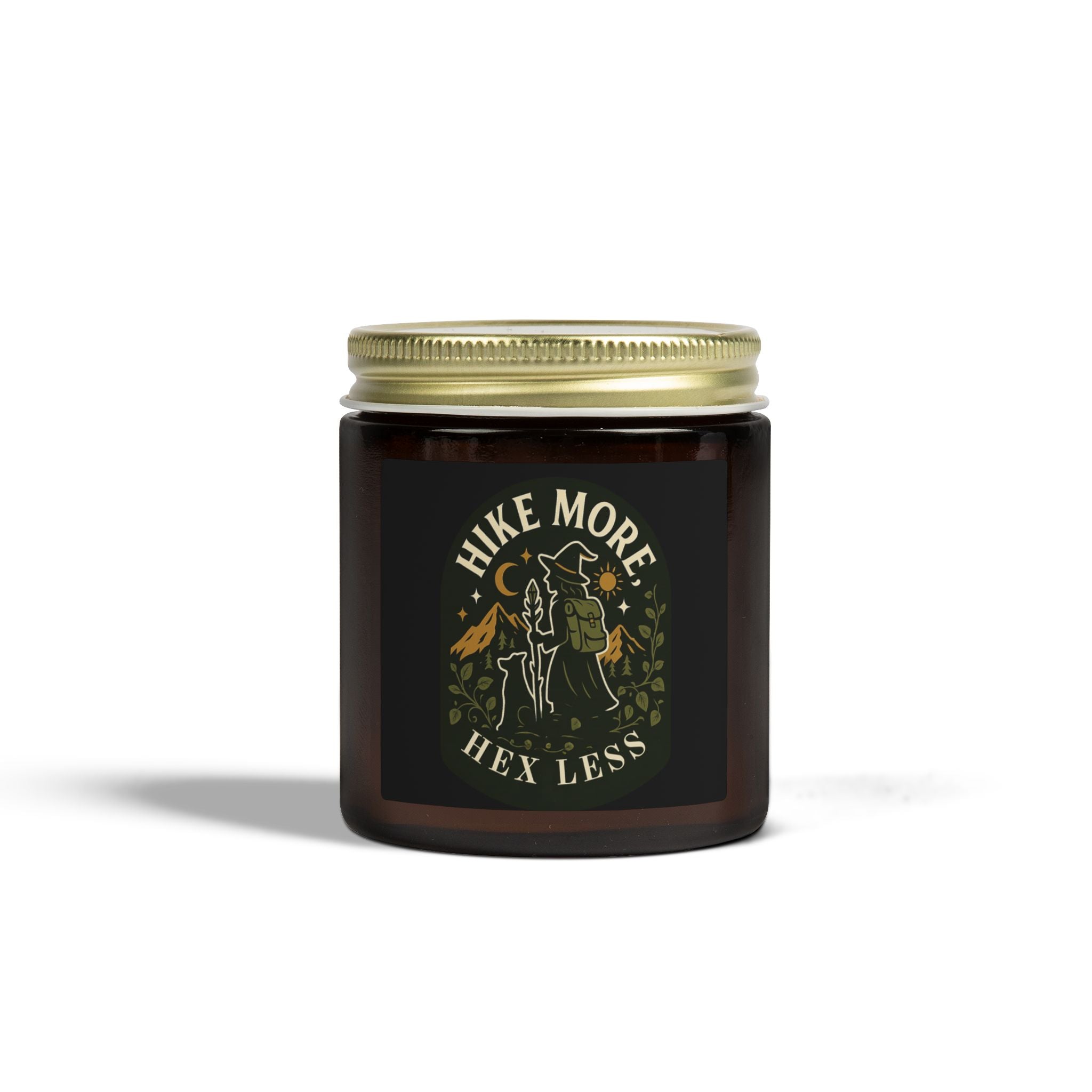Hike More, Hex Less — Hand-Poured Candle
