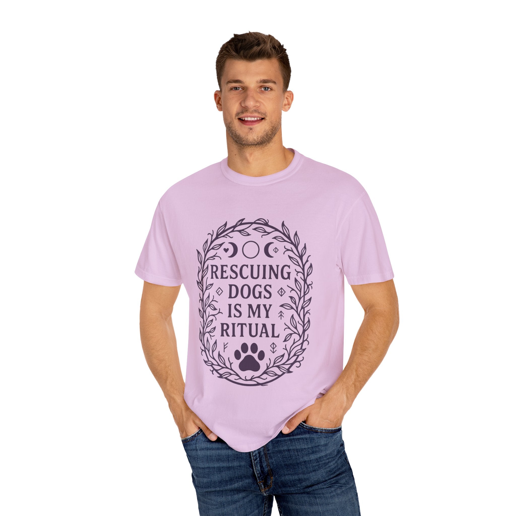 Rescuing Dogs Is My Ritual T-Shirt
