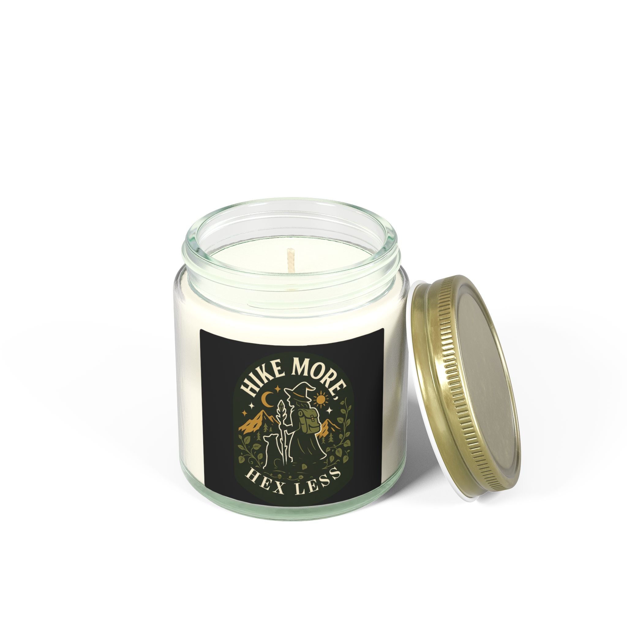 Hike More, Hex Less — Hand-Poured Candle