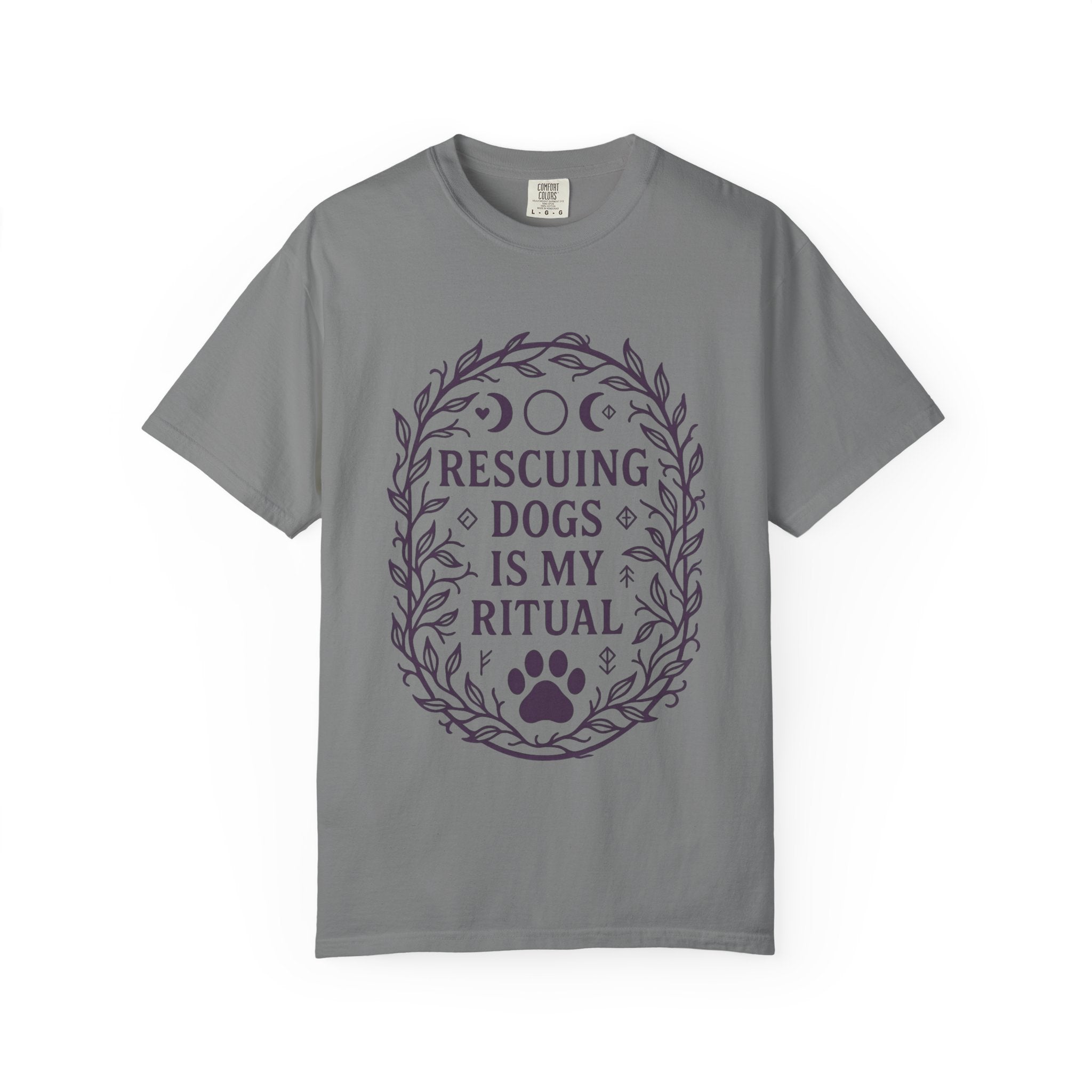 Rescuing Dogs Is My Ritual T-Shirt