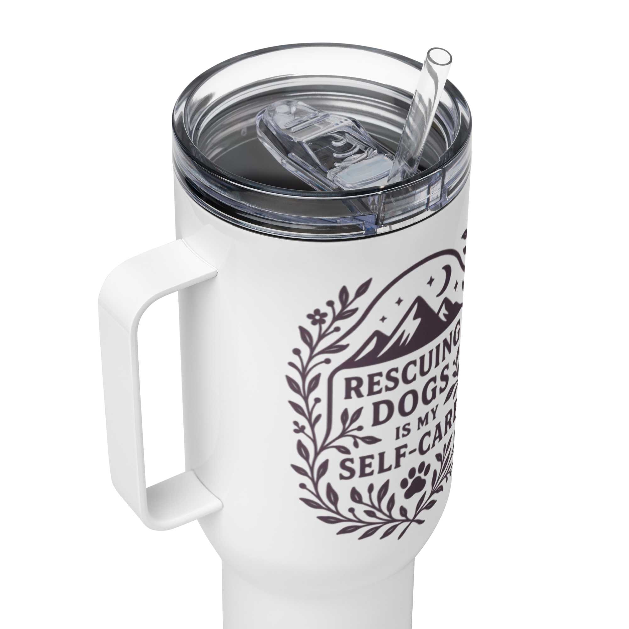 Rescuing Dogs is My Self Care Tumbler